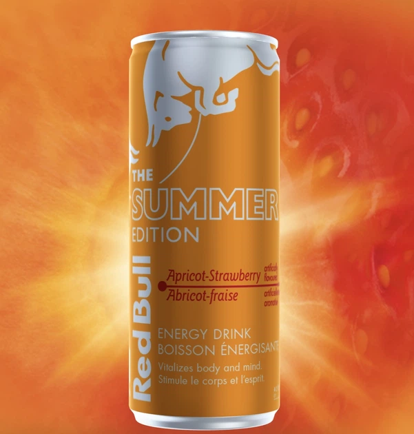 Энергетик Red Bull Summer Edition Fraise Abricot 250мл - изображение 2