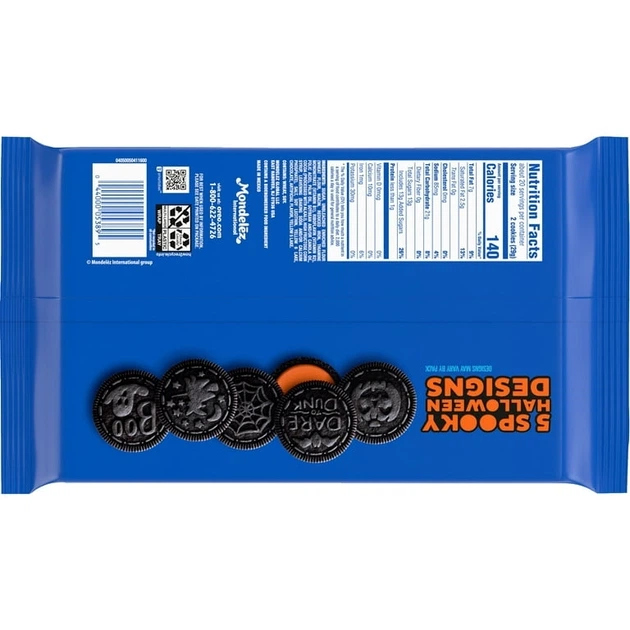 Печенье на Хэллоуин Oreo Boo Halloween Orange Creme 566г - изображение 2