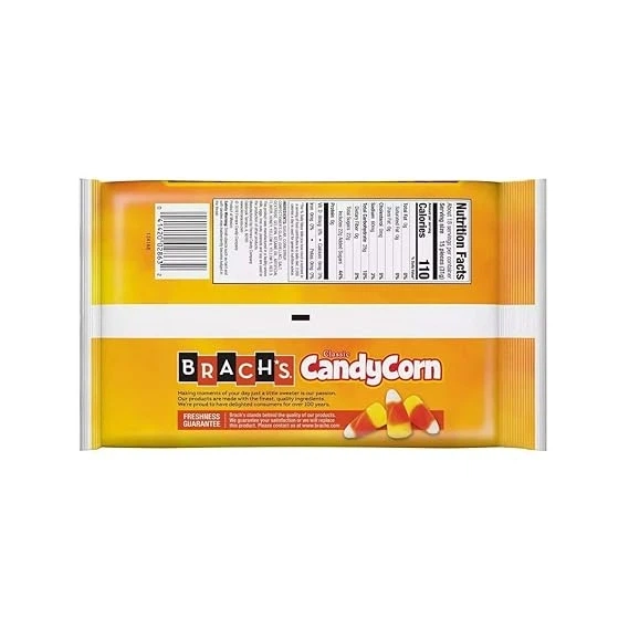 Конфеты кукуруза с медом Halloween Brach's Candy Corn Classic 312г - изображение 3
