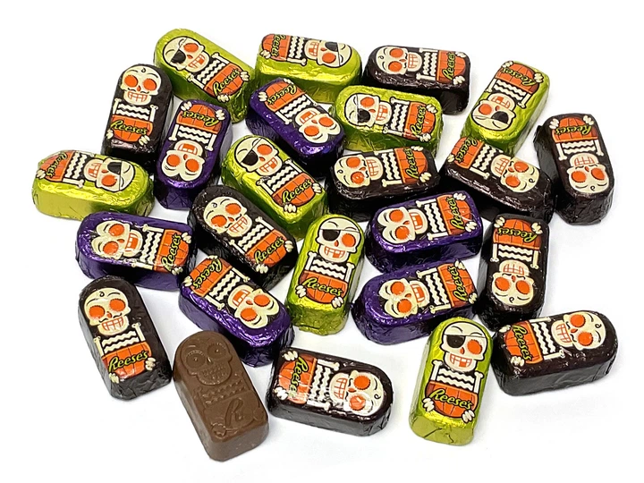 Цукерки з арахісовим маслом Скелети Reese's Peanut Butter Skeletons 257г - Фото 3 Цукерки з арахісовим маслом Скелети Reese's Peanut Butter Skeletons 257г - зображення 3