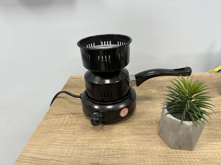 Плитка электрическая для розжига угля Octo 450W H-009C c регулятором - изображение 5