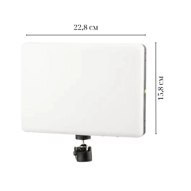 Студийный свет прямоугольная лампа Ring light RL26 2700-6500K 3 режима свечения + Штатив 2 метра - изображение 5