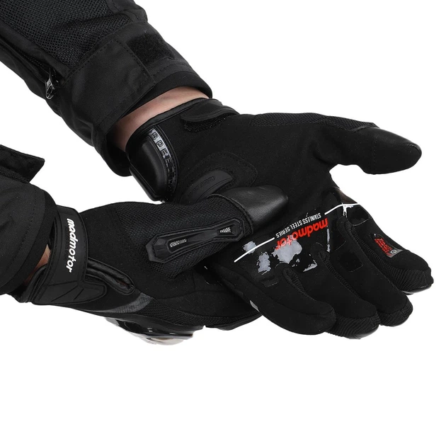 Мотоперчатки Madmotor MT-06 размер XXL Black - изображение 5