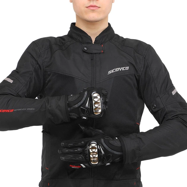 Мотоперчатки Madmotor MT-06 размер XXL Black - изображение 6