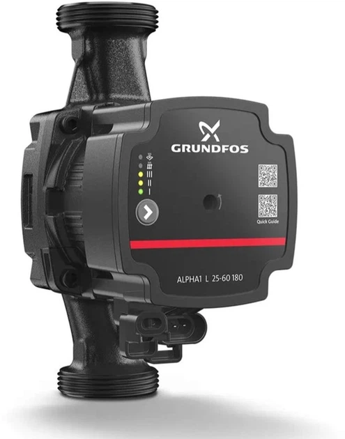 Циркуляційний насос Grundfos ALPHA1 L 25-60 180 (99160584) (5712607862787) - зображення 2