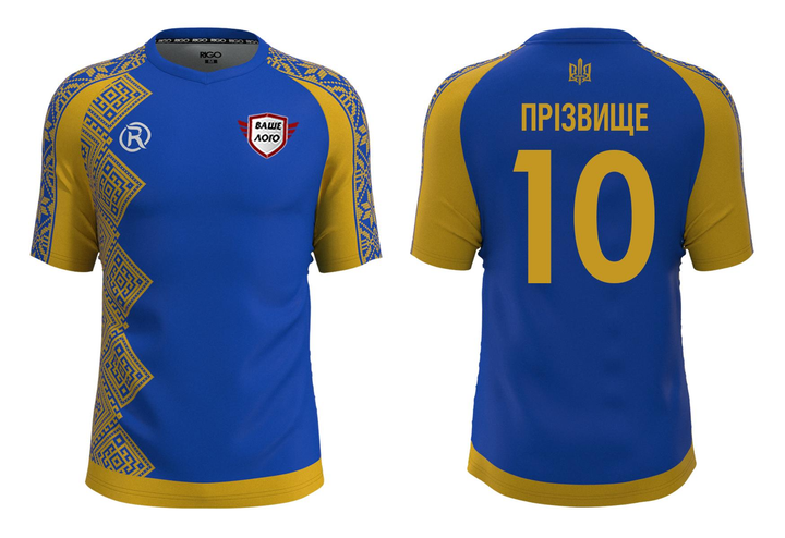 Футболка спортивная мужская RIGO SPORT Blue-Yellow S – фото, отзывы ...