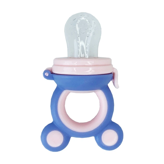 Ниблер для прикорма младенцев "Микки" Mega Zayka MGZ-0009 (Blue-Pink) розово-голубой - изображение 2
