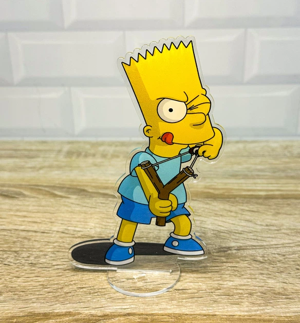 Акриловая коллекционная фигурка Аниме: The Simpsons Симпсоны Барт 17 cм - изображение 2