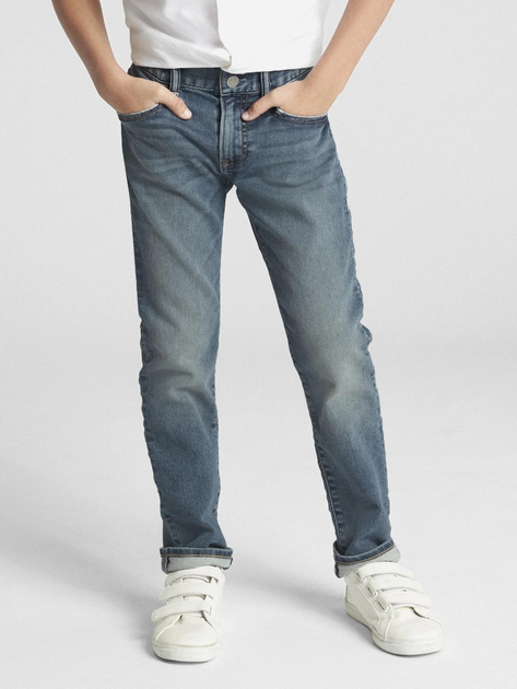 Дитячі джинси для хлопчика GAP 358202-00 124-134 см Сині (1200026299467) - зображення 1