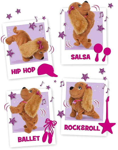 Интерактивная собачка Club Petz Sing & Dance Da Fra Люси (5707152014057) - зображення 5
