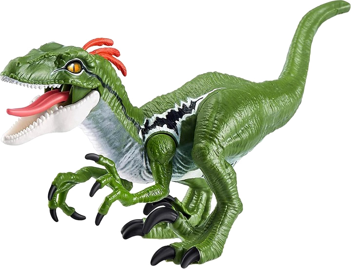 Фігурка Robo Alive Dino Action Raptor Зеленый (4894680021358) - зображення 4