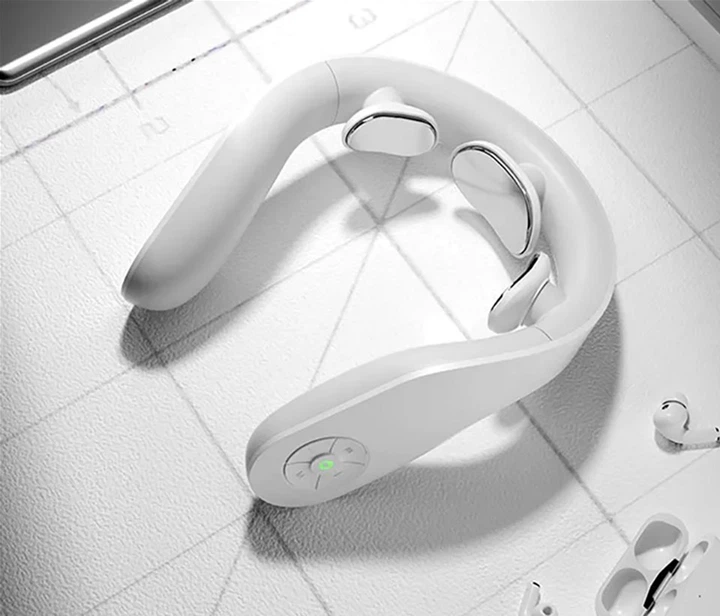 Масажер для шиї Xiaomi Jeeback Neck Massager K1 White - зображення 8