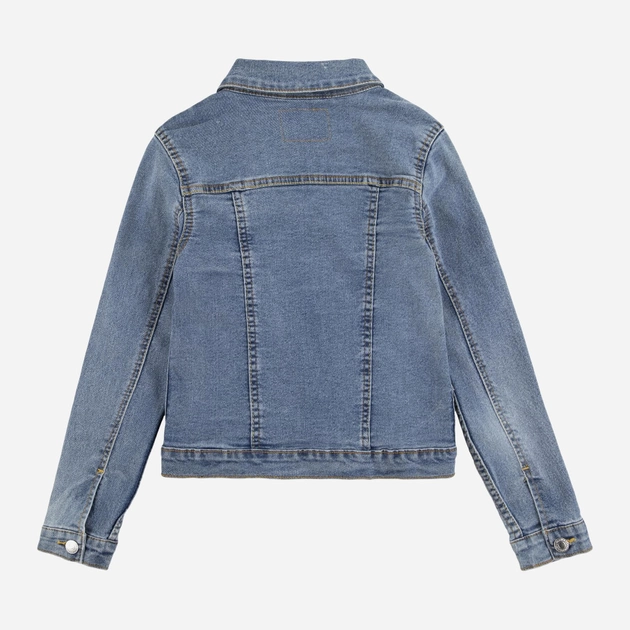 Підліткова джинсова куртка для дівчинки Levis 4E4388-M0K 158 см (14A) Синя (3665115340761) - зображення 2