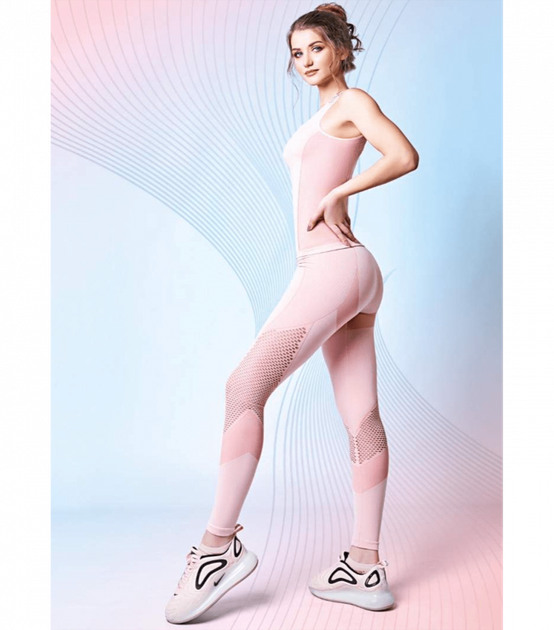 Спортивные бесшовные леггинсы LEGGINGS SPORT RETE ESSENTIAL - Giulia - LEGGINGS SPORT RETE ESSENTIAL - L - Biscay Green - Фото 1 Спортивные бесшовные леггинсы LEGGINGS SPORT RETE ESSENTIAL - Giulia - LEGGINGS SPORT RETE ESSENTIAL - L - Biscay Green - изображение 1