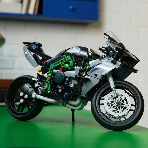 LEGO Technic, Мотоцикл Kawasaki Ninja H2R (42170) – игрушки с
