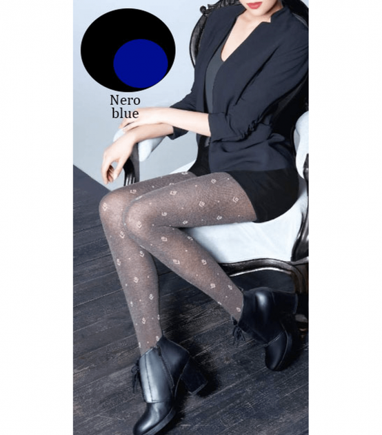 Теплые колготки с эффектом меланж NAOMI MELANGE 150 (1) - Giulia - NAOMI MELANGE 150 (1) - 3-M - Navy/Blue - Фото 1 Теплые колготки с эффектом меланж NAOMI MELANGE 150 (1) - Giulia - NAOMI MELANGE 150 (1) - 3-M - Navy/Blue - изображение 1