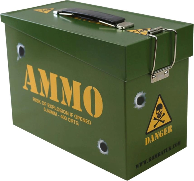 Ящик металлический Kombat UK Ammo Tin 20x15x10 см (kb-at) - изображение 1