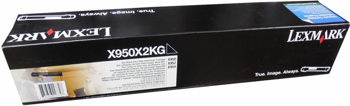 Тонер-картридж Lexmark X950/X952/X954 High Capacity Black (X950X2KG) - зображення 1
