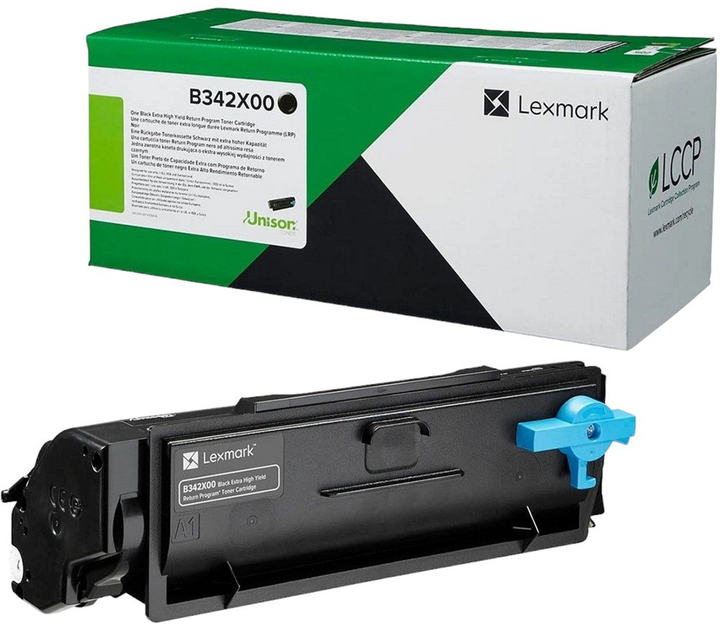 Toner cartridge Lexmark B/MB3442 Extra High Yield Black (B342X00) - obraz 1