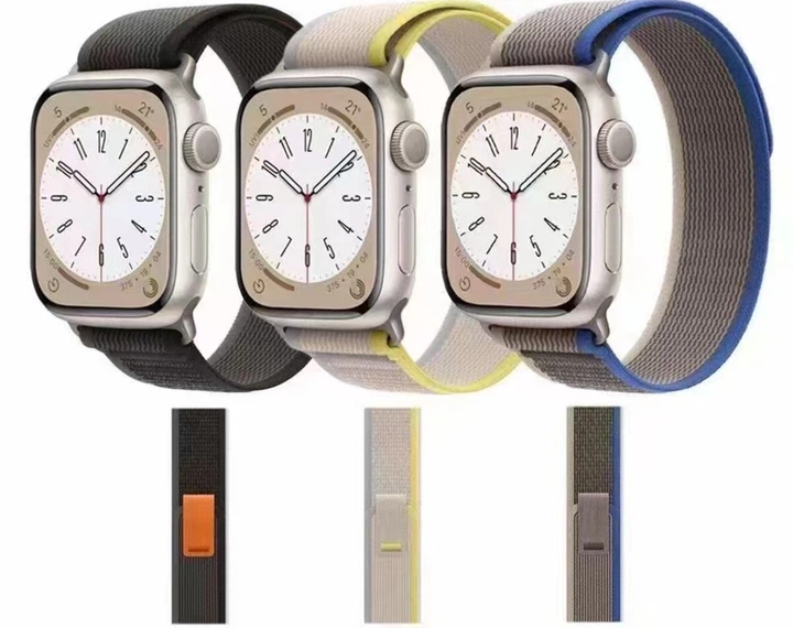 Ремінець для годинника Apple Watch Trail loop 42/44/45/49mm Yellow (Trial42-Yellow) - изображение 2
