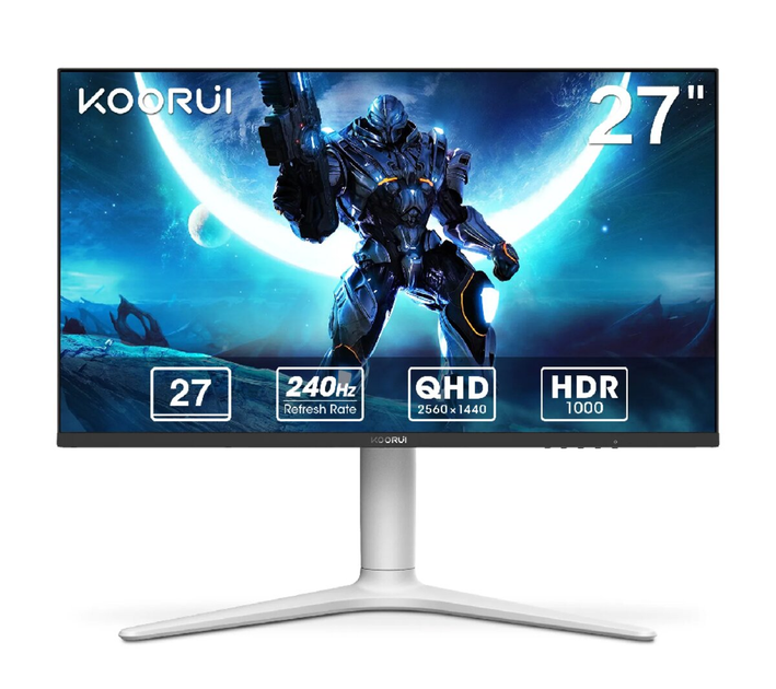 Монітор KOORUI 27 Gaming VA/mini-LED QHD 240HZ HDR1000 (GN10) (KOORUI-GN10) - изображение 1