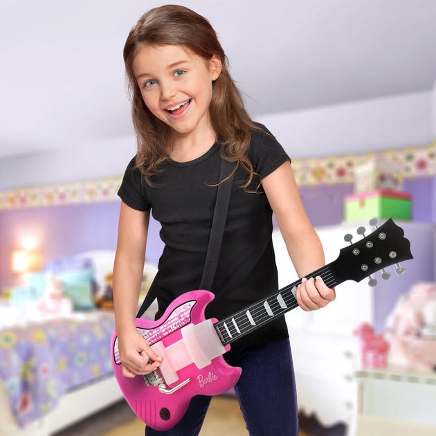 Gitara dla dzieci eKids Designs Barbie Sing & Strum (0092298956251) - obraz 2
