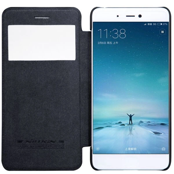 Чохол-книжка NILLKIN Qin Series для Xiaomi Mi 5s - Black - зображення 2
