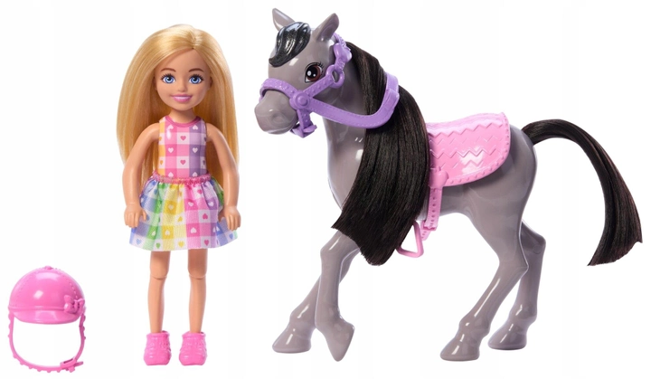 Lalka z akcesoriami Mattel Barbie Chelsea Kucyk (0194735192199) - obraz 2