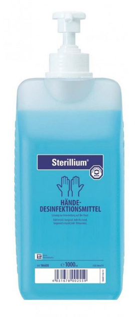 Антисептик Sterillium Antiseptics & Disinfectants з дозатором 1000 мл (4031678053445) - зображення 1