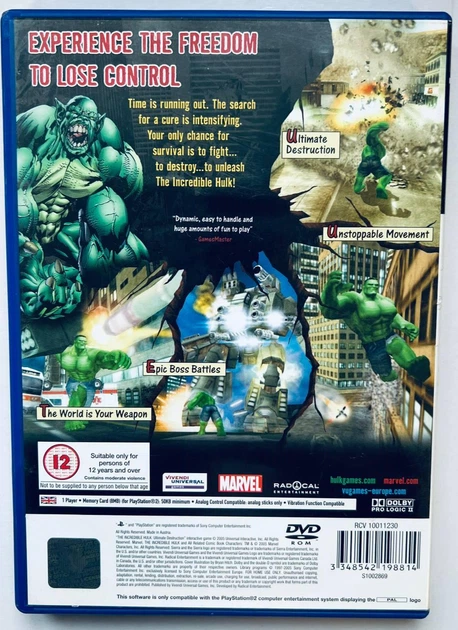 The Incredible Hulk: Ultimate Destruction, Б/У, английская версия - диск для PlayStation 2 - изображение 3