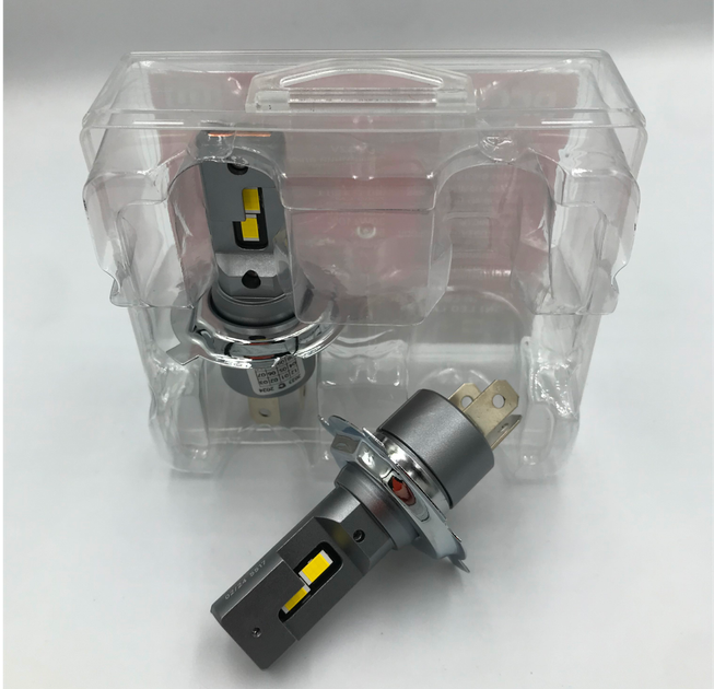 Лампа светодиодная для фар DECKER LED PL-05 H4 5000K 7000 LM 30W 2шт комплект - изображение 5
