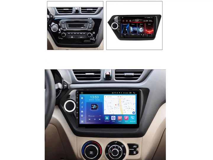 Штатна автомагнітола FORS.auto FS 4 MAX для Kia K2/Rio (4+32Gb, 9") 2012-2015 - зображення 2