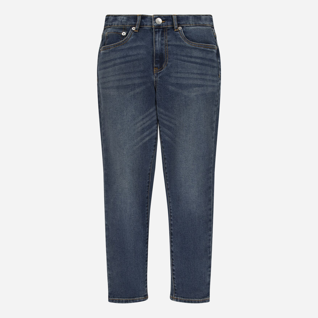 Jeansy mom fit młodzieżowe dziewczęce Levi's Lvg Mini Mom Jeans 4EG377-BIU 134-140 cm Ciemnoniebieskie (3666643045876) - obraz 4