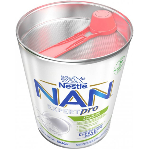 Дитяча суміш Nestle NAN Потрійний комфорт від народження 800 г (7613036447904) - зображення 6