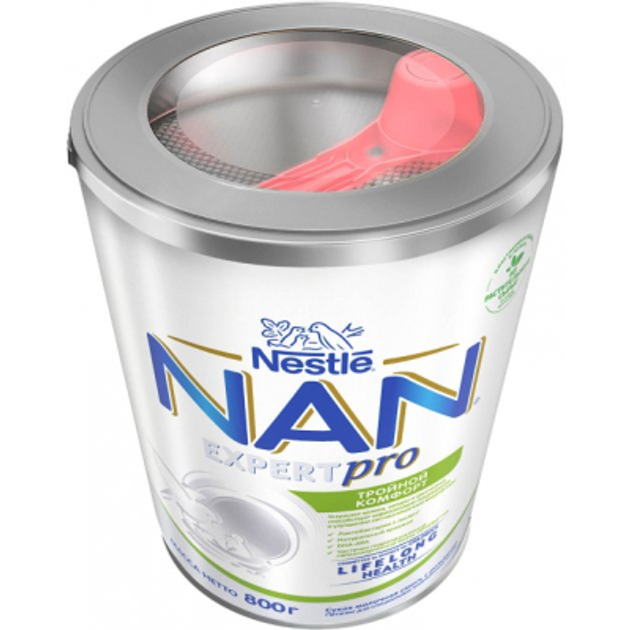 Дитяча суміш Nestle NAN Потрійний комфорт від народження 800 г (7613036447904) - зображення 7