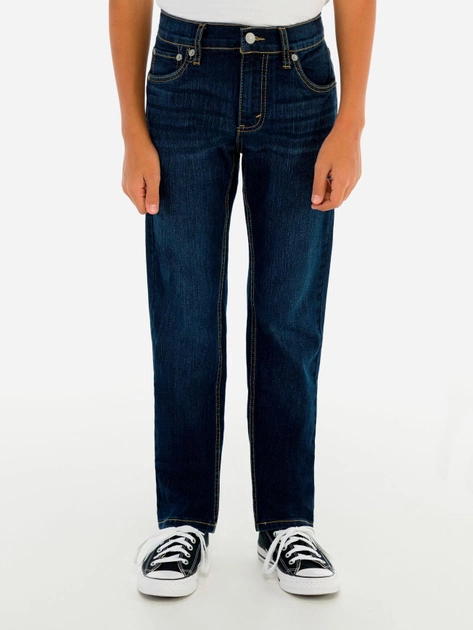 Jeansy chłopięce Levi's Lvb-511 Slim Fit Jeans 9E2006-D5R 134-140 cm Niebieskie (3665115038330) - obraz 1