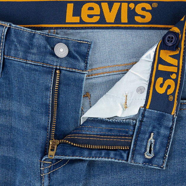 Підліткові джинси для хлопчика Levi's Lvb-510 Skinny Fit Everyday Performance Jeans 9EC758-M8R 146-152 см Сині (3665115329780) - зображення 7