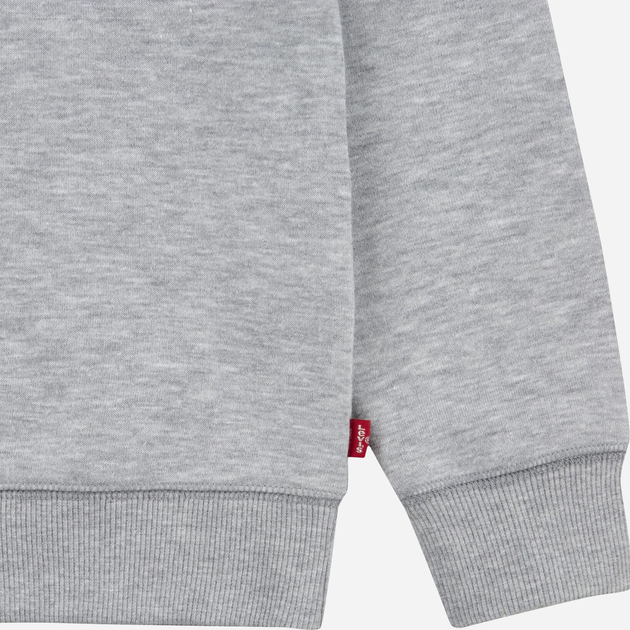 Bluza bez kaptura chłopięca Levi's Lvb-Batwing Crewneck Sweatshirt 9E9079-C87 122-128 cm Szara (3665115046120) - obraz 9