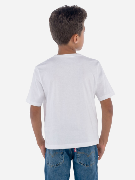 Дитяча футболка Levi's Lvb-Batwing Tee 8E8157-001 110-116 см Біла (3665115029918) - зображення 2