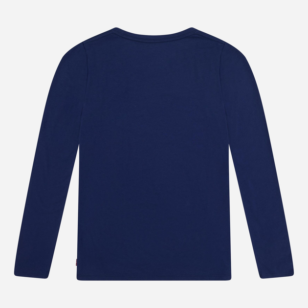 Longsleeve dziewczęcy Levi's Lvg L/S Batwing Tee 4EA643-B9G 158-164 cm Niebieski (3666643037536) - obraz 2