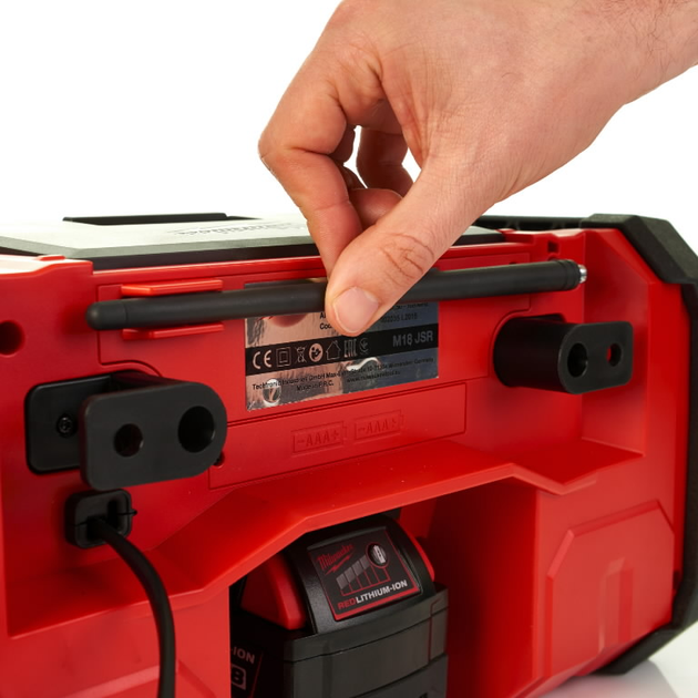 Radio budowlane Milwaukee M18 JSR-0 (4002395167753) - obraz 3