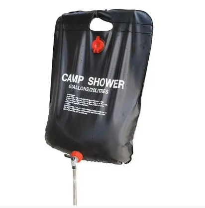Душ туристичний портативний Camp Shower мобільний похідний похідний для дачі та кемпінгу на 20 л міцний ПВХ - Фото 6 Душ туристичний портативний Camp Shower мобільний похідний похідний для дачі та кемпінгу на 20 л міцний ПВХ - зображення 6