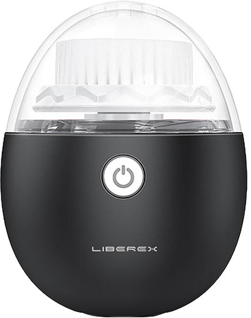 Звукова щітка для обличчя Liberex Egg Чорна (CP005944) - зображення 1
