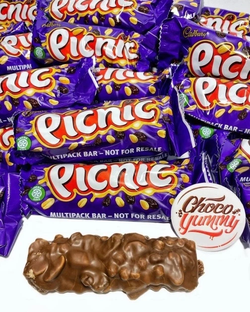 Батончик Cadbury Picnic 48 г - Фото 2 Батончик Cadbury Picnic 48 г - изображение 2