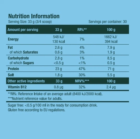 Протеин Scitec Nutrition 100% Vegan Protein 1000 g /30 servings/ Vanilla - изображение 2