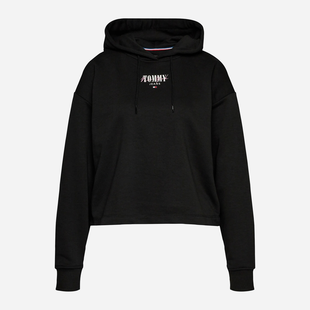 Худі жіноче Tommy Jeans DW0DW17797-BDS XS Чорне (8720646649105) - зображення 4