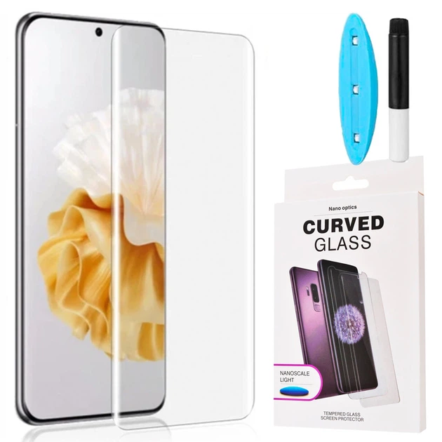 Защитное стекло DK UV Curved для Huawei P60 / P60 Pro (clear) - Фото 1 Защитное стекло DK UV Curved для Huawei P60 / P60 Pro (clear) - изображение 1