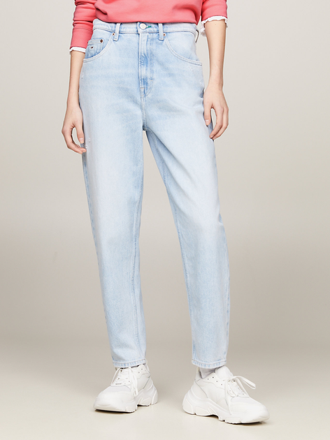 Джинси Regular Fit жіночі Tommy Jeans DW0DW17617-1AB 25/30 Блакитні (8720646648252) - зображення 1