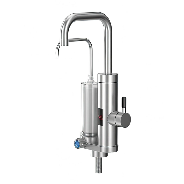 Проточний водонагрівач з фільтром Faucet ZSWK-D02 3300W, міні бойлер (VS7006592) - изображение 4