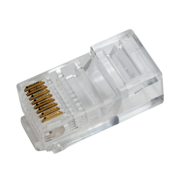 Wtyk modularny Logilink RJ45 8P8C 100 szt (4052792006278) - obraz 1